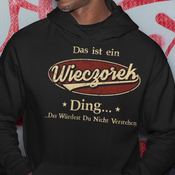 Das Ist Ein Wieczorek Ding Das Würdest Du Nicht Verstehen Wieczorek Name Kapuzenpullover Lustige Geschenke