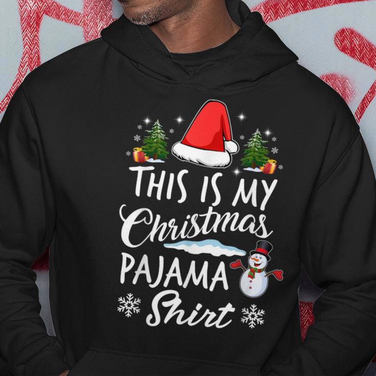 Das Ist Mein Christmas Pyjamas Matching Family Kapuzenpullover Lustige Geschenke