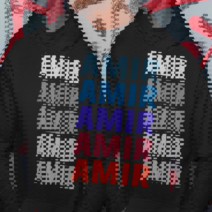 Divertido Regalo Nombre Amir Personalizado Primer Nombre Sudadera Regalos divertidos