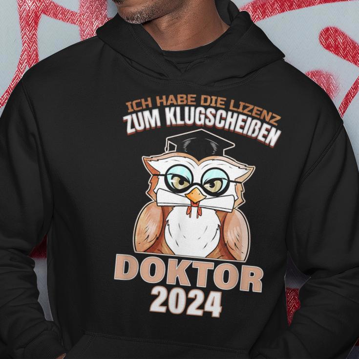 Doctor 2024 Graduation PhD Graduation Party Doctorate Kapuzenpullover Lustige Geschenke