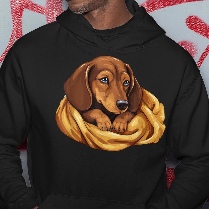 Dog Dachshund Official Favourite Sleeping Dachshund Kapuzenpullover Lustige Geschenke