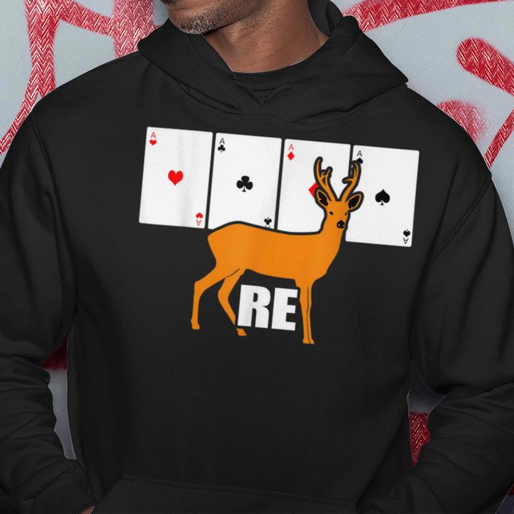 Double Head Card Game Re Kapuzenpullover Lustige Geschenke