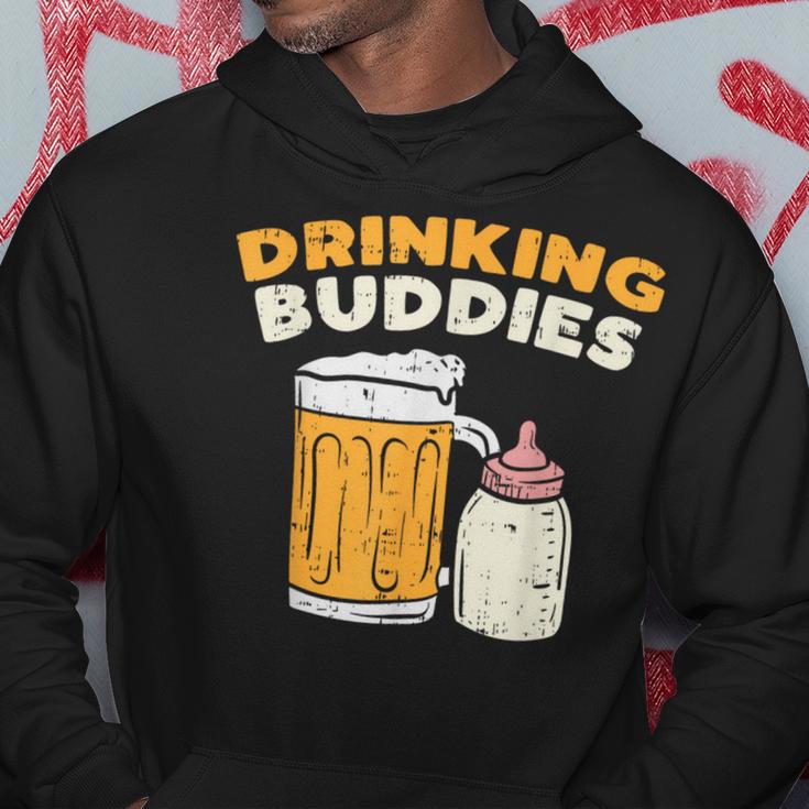 Drinkin Buddies Baby Bottle Son And Dad Matching Fathers Day Kapuzenpullover Lustige Geschenke