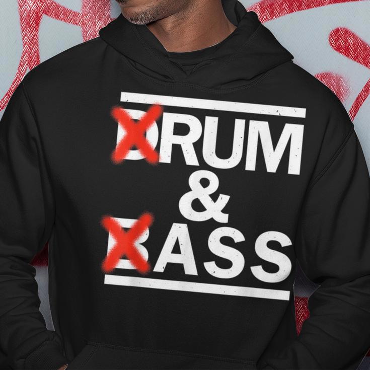 Drum & Bass Rum & Ass Rave Party Edm Dj House Music Kapuzenpullover Lustige Geschenke