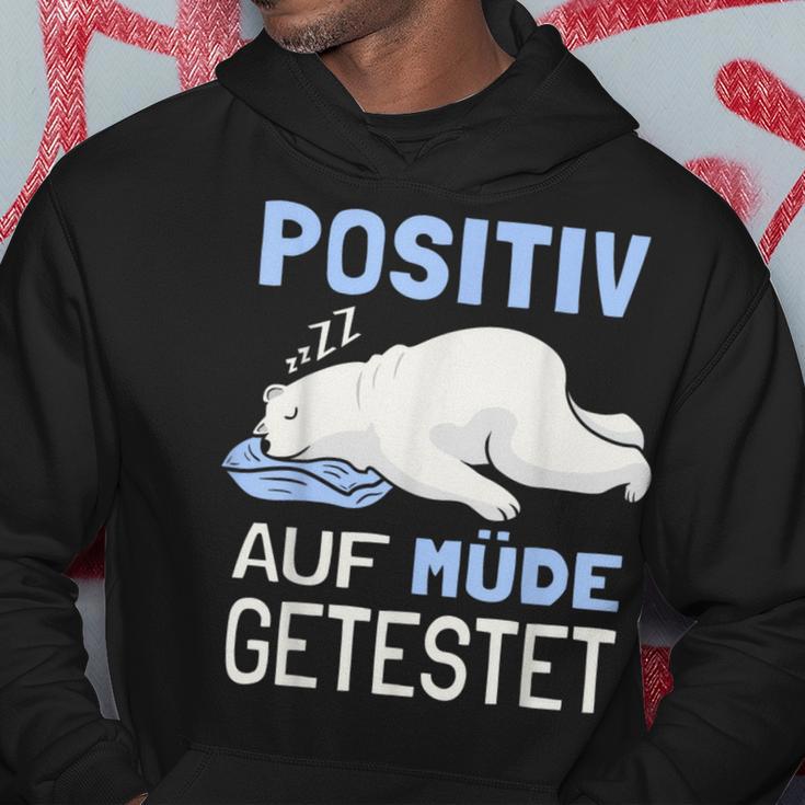 Eisbär Auf Positiv Müde Tested Sleep S Kapuzenpullover Lustige Geschenke