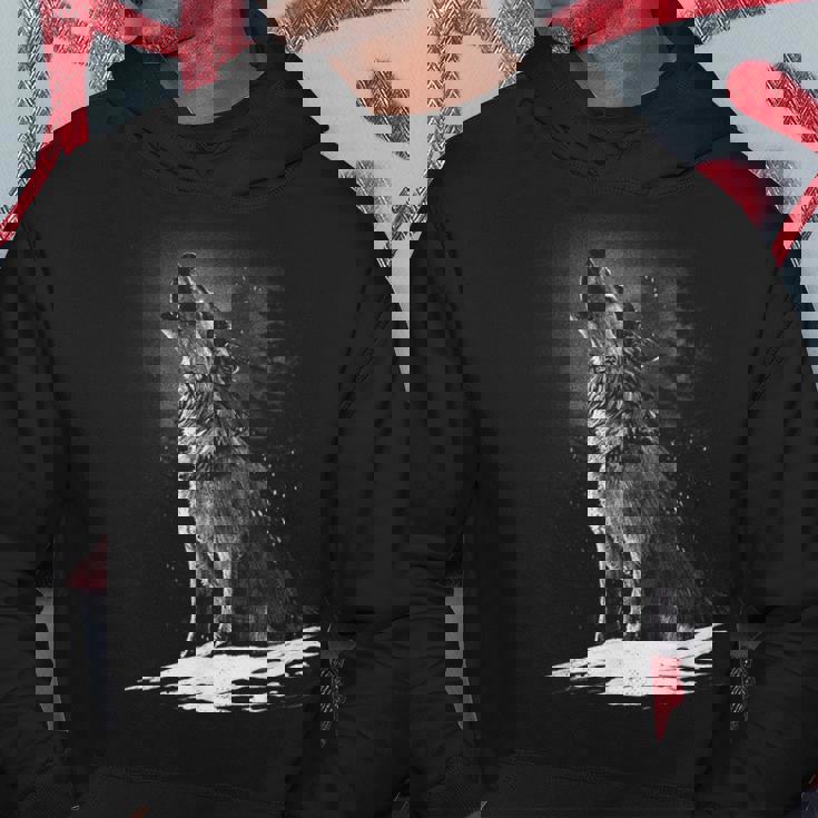 El Lobo De La Noche Está Aullando En El Bosque Sudadera Regaloses