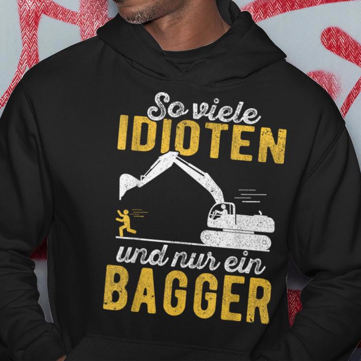 Excavator Driver Digger Guide Construction Worker Construction Nur Ein Digger Kapuzenpullover Lustige Geschenke