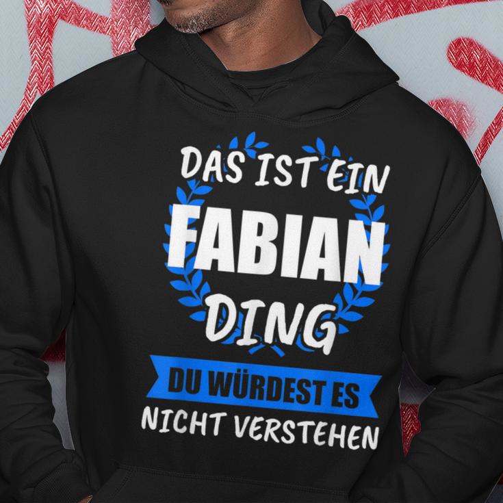 Fabian Name First Name Kapuzenpullover Lustige Geschenke