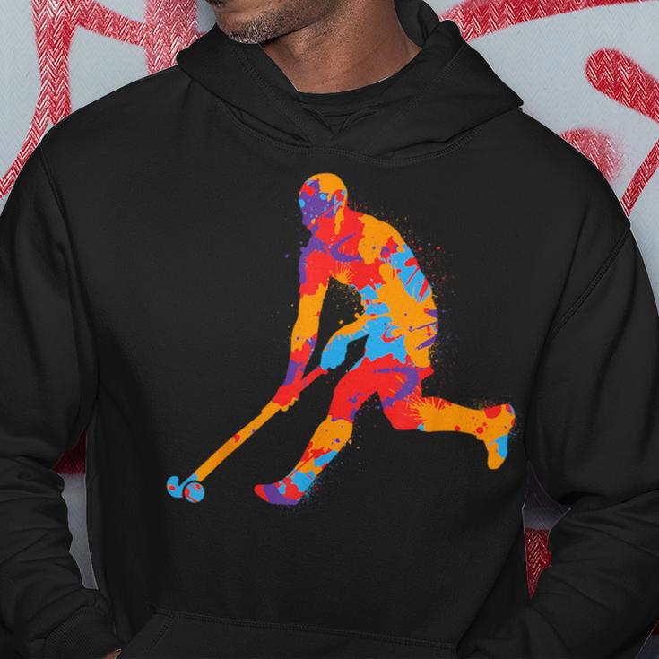 Field Hockey Colourful Hockey Player Children's Hockey Boys Kapuzenpullover Lustige Geschenke