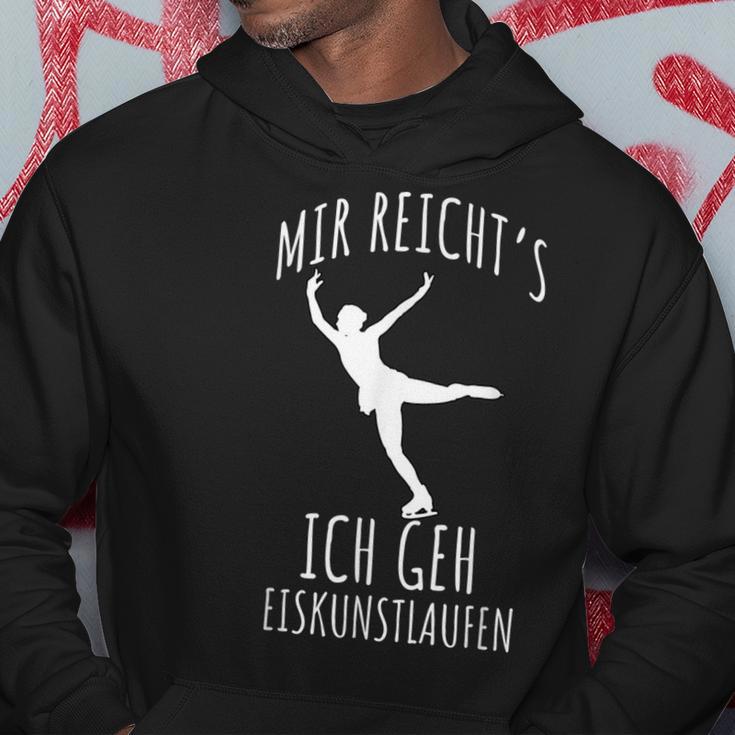 Figure Skating Saying Mir Reichts Ich Geh Eiskunstlaufen Kapuzenpullover Lustige Geschenke