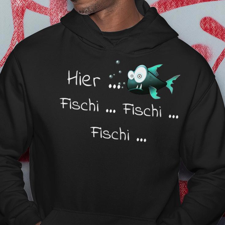 Here Fischi As A For Anglers Kapuzenpullover Lustige Geschenke