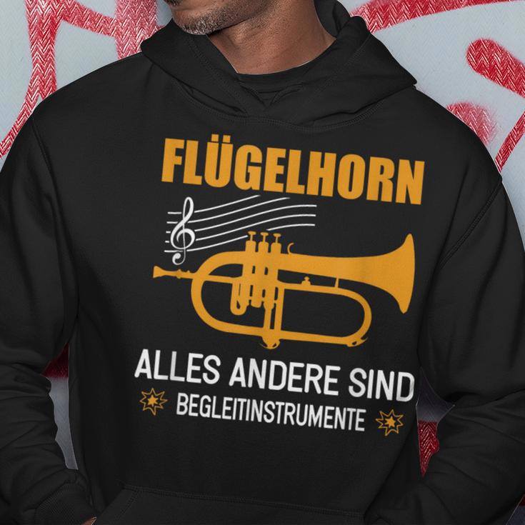 Flugelhorn Flügelhornist Instrument Slogan Kapuzenpullover Lustige Geschenke