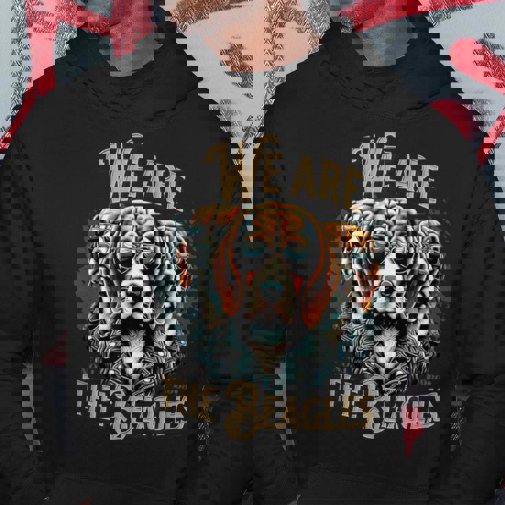 Beagles Dogs Beagles Y Amantes De La Música Rock 1969 Sudadera Regalos divertidos