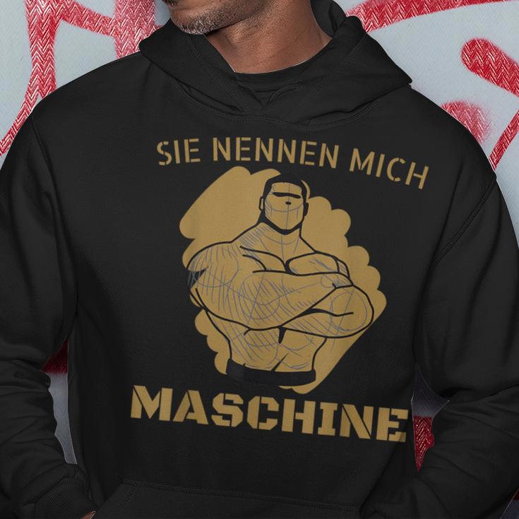 Bodybuilder Training Ich Name Mich Machine Kapuzenpullover Lustige Geschenke