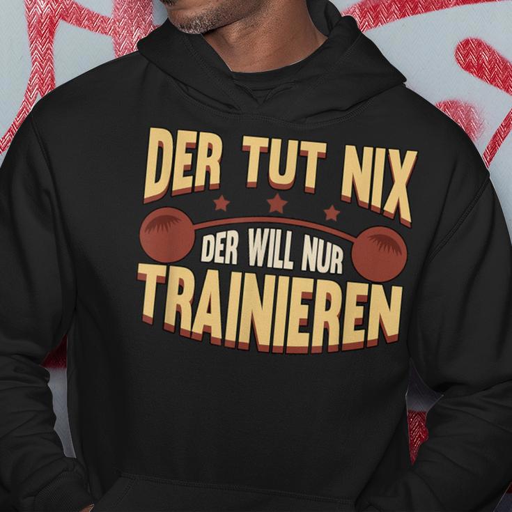 Der Tut Nix Training Saying Strength Sports Muscle Kapuzenpullover Lustige Geschenke