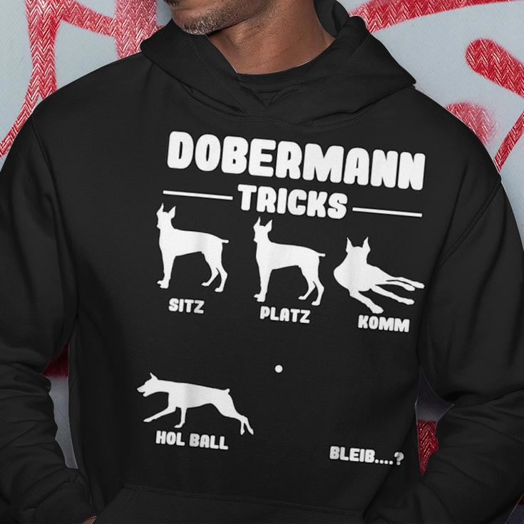 Dog Holder Doberman Dog Tricks S Kapuzenpullover Lustige Geschenke