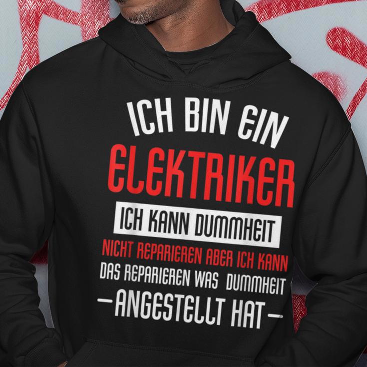 Electrician Sayings Accident Training Kapuzenpullover Lustige Geschenke