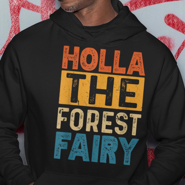 Holla The Forest Fairy Denglish Kapuzenpullover Lustige Geschenke