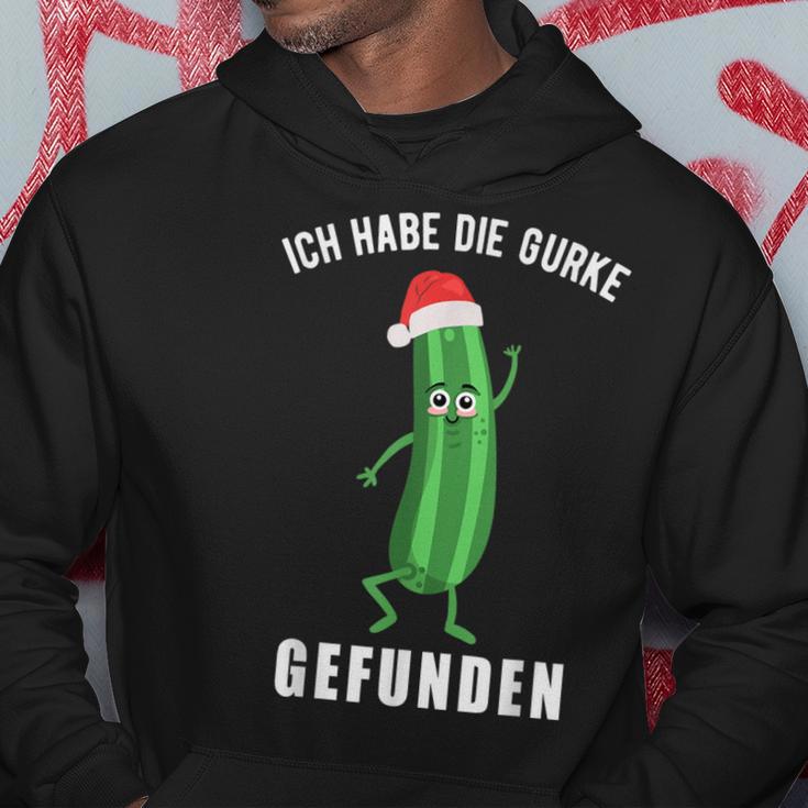 Ich Habe Die Gurke Finden Weihnachtsgurken Sieger Kapuzenpullover Lustige Geschenke