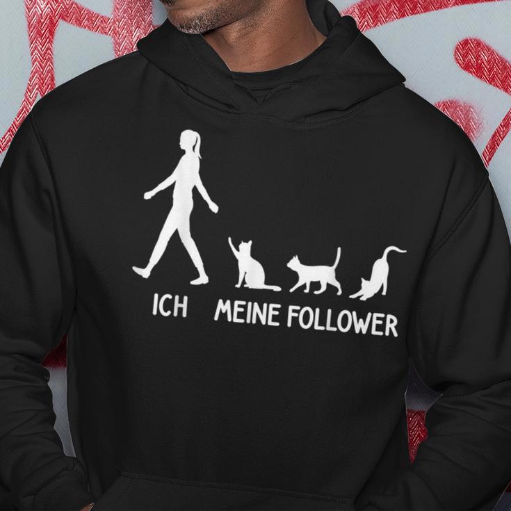 Ich Meine Follower Cats Saying Kitten Idea Cat Kapuzenpullover Lustige Geschenke