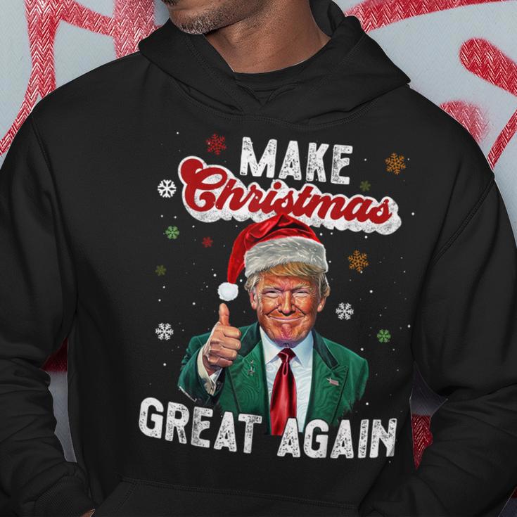 Trump Make Christmas Again Ugly Christmas Sweater Kapuzenpullover Lustige Geschenke