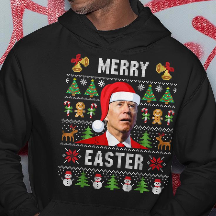 Ugly Jumper Merry Easter Biden Christmas Kapuzenpullover Lustige Geschenke