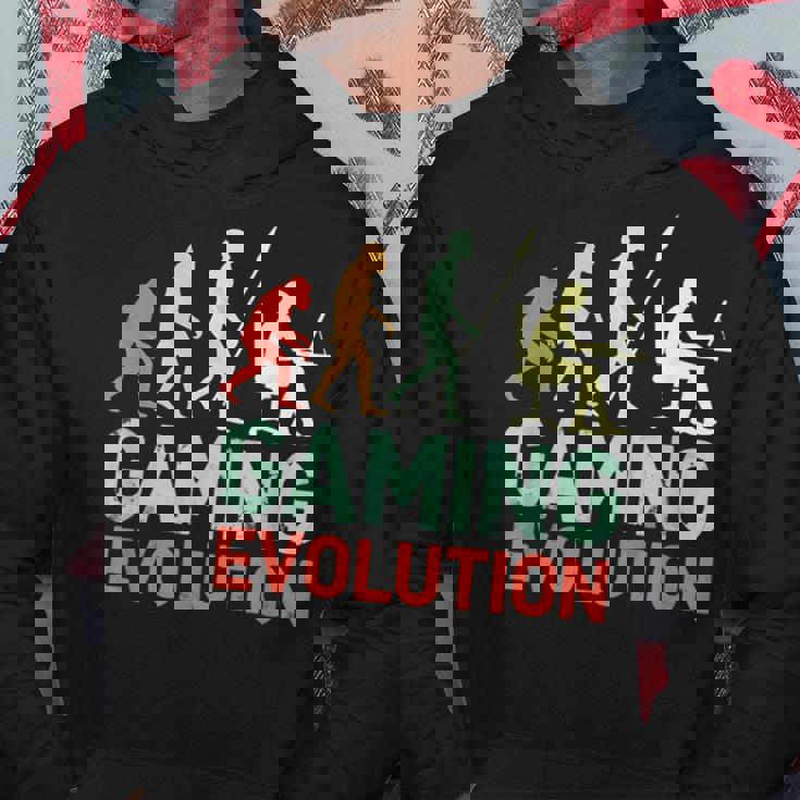Gaming Evolution Humorideojuego Diciendo Divertido Gamers Sudadera Regalos divertidos