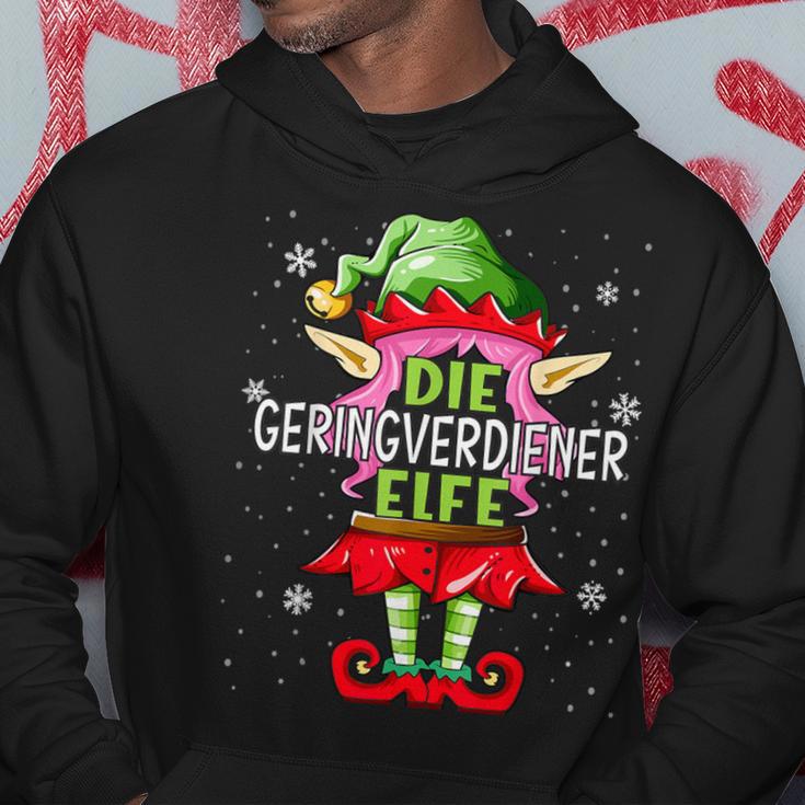 Geringverdiener Elf Christmas Family Christmas Kapuzenpullover Lustige Geschenke