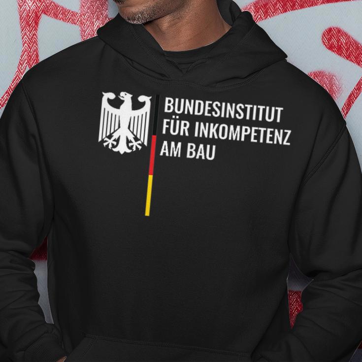 German Federal Institute For Incompetence Am Bau Pfusch Am Bau Kapuzenpullover Lustige Geschenke