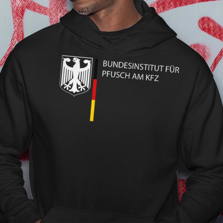 German Federal Institute For Pfusch Am Kfz Car Sayings Kapuzenpullover Lustige Geschenke