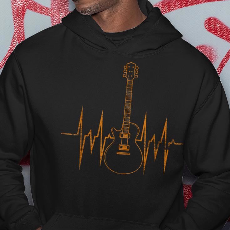 For Guitarists Heartbeat Guitar Kapuzenpullover Lustige Geschenke