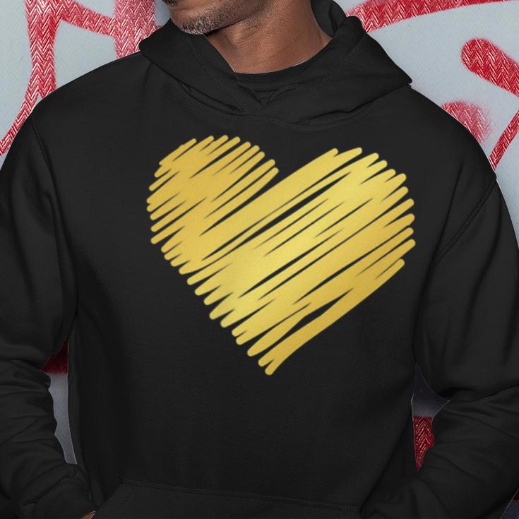 Golden Heart Kapuzenpullover Lustige Geschenke