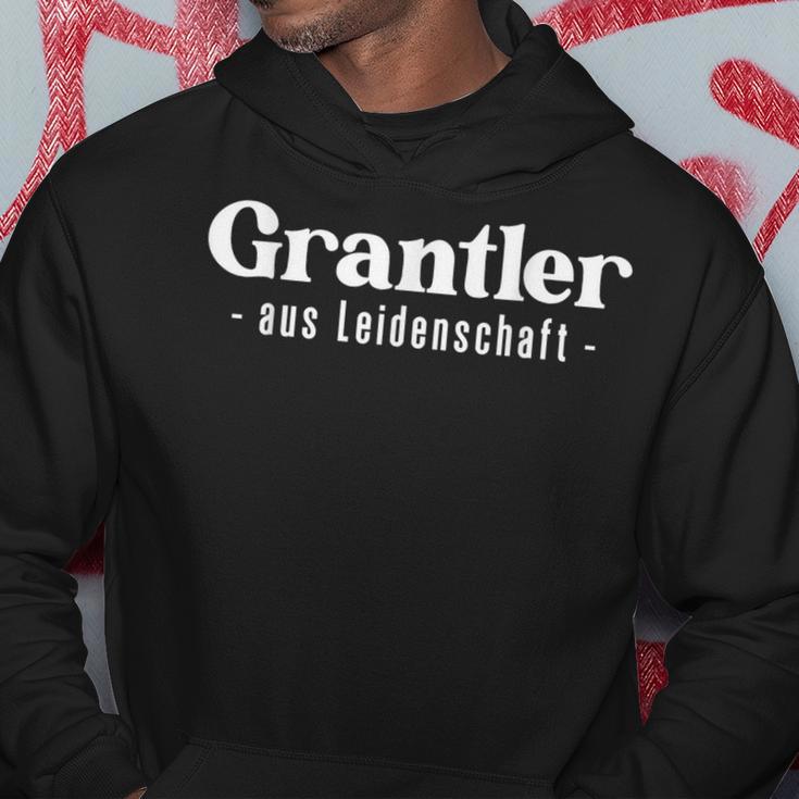 Grantler Aus Passion Bayern Gaudi Mouthart Dialect Kapuzenpullover Lustige Geschenke