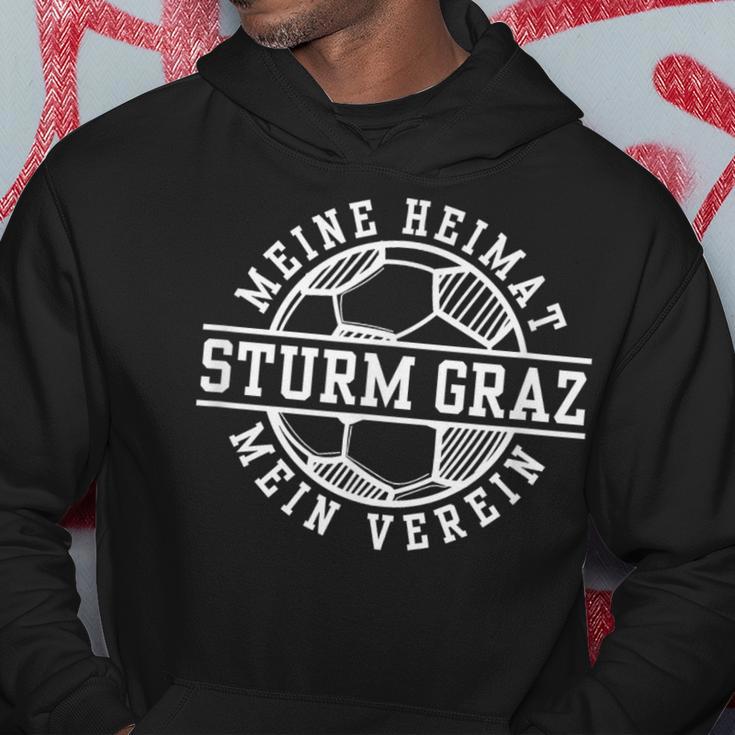 Graz Sturm Football Home Fan Styria Austria Stadium Kapuzenpullover Lustige Geschenke