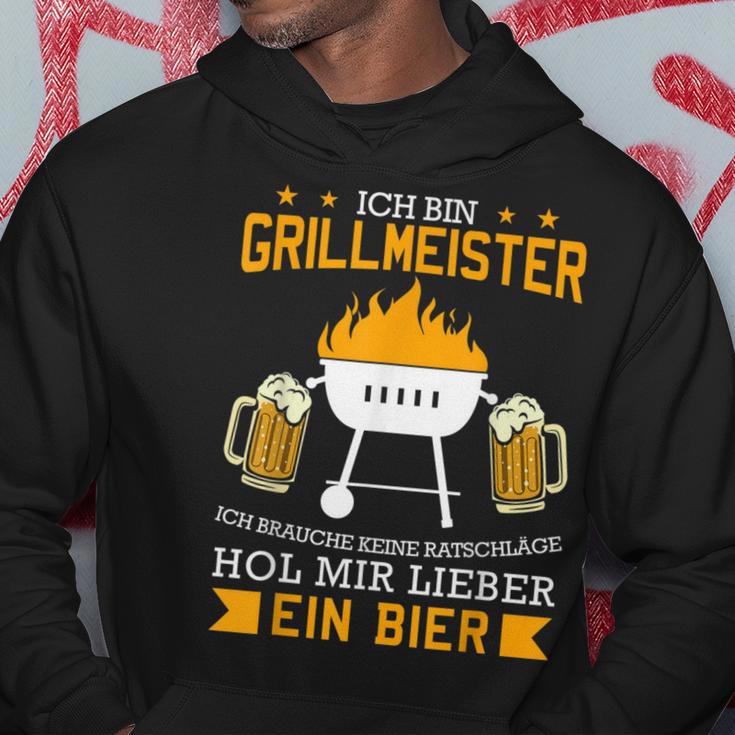 Grillmeister Hol Mir Ein Bier Grillmeister Hol Kapuzenpullover Lustige Geschenke