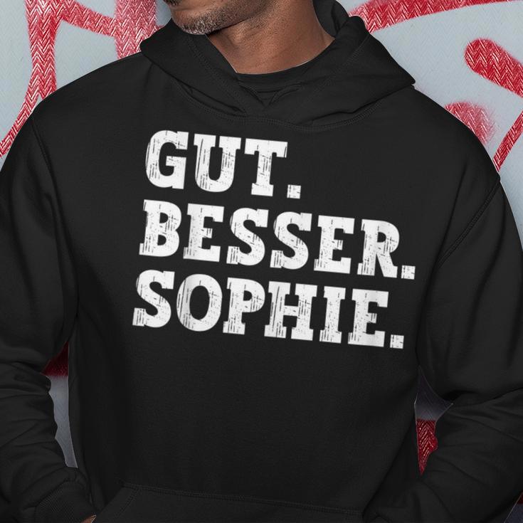 Gut Besser Sophie Saying First Name Sophie Kapuzenpullover Lustige Geschenke