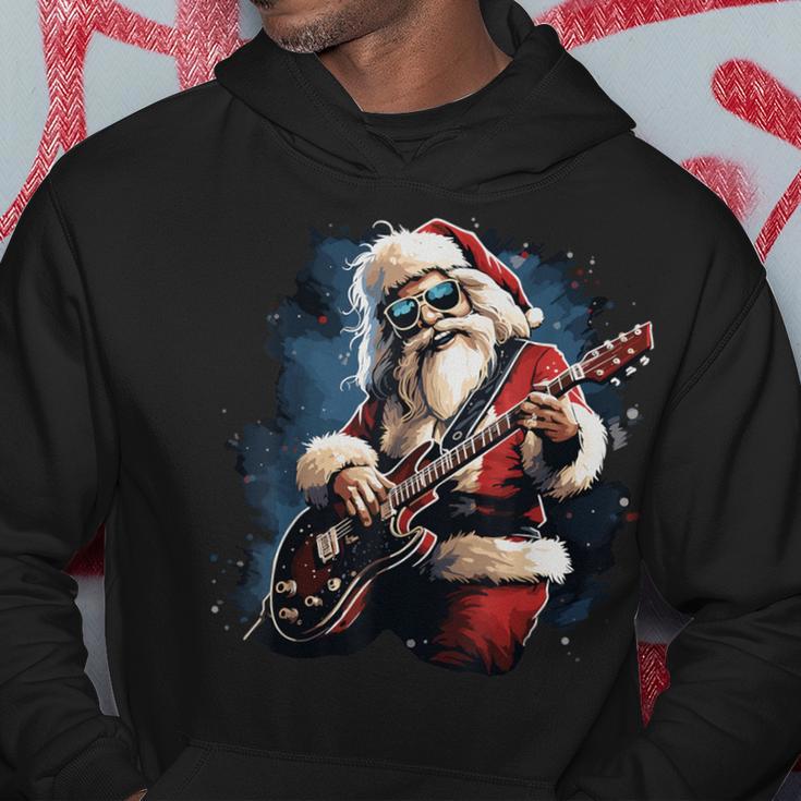 Hab Einen Rock & Roll Christmas Rock Santa Music Lovers Kapuzenpullover Lustige Geschenke