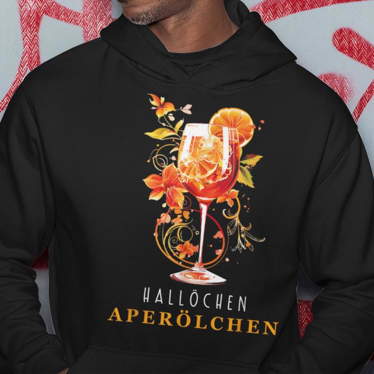 Hallöchen Aperölchen Outfit Sommer Party Cocktail Spritz Kapuzenpullover Lustige Geschenke