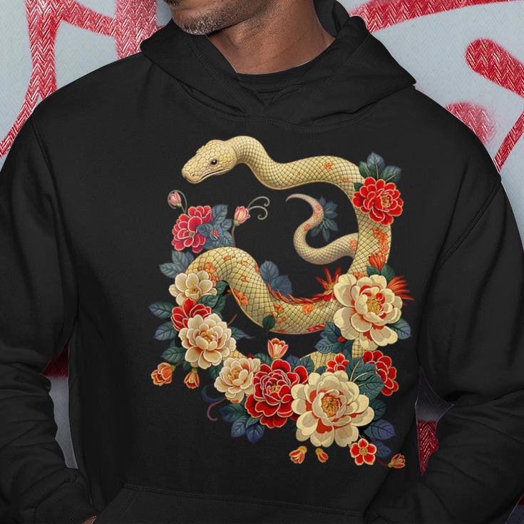 Happy Lunar New Year 2025 Year Of The Snake Zodiac Kapuzenpullover Lustige Geschenke