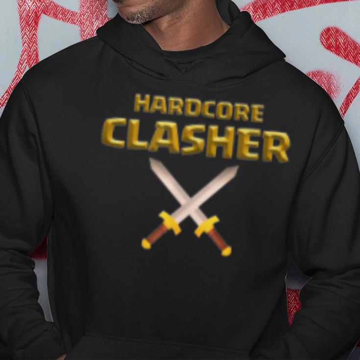 Hardcore Clasher Kapuzenpullover Lustige Geschenke