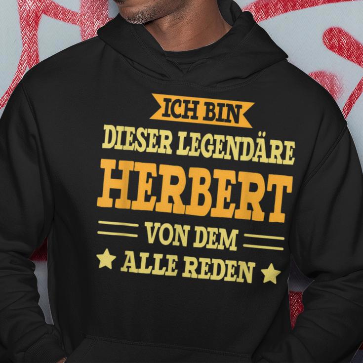 Herbert First Name Name Saying Herbert Kapuzenpullover Lustige Geschenke