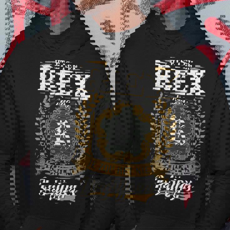 Het Is Een Rex Ding Je Zou Het Niet Begrijpen Rex Naam Kapuzenpullover Lustige Geschenke