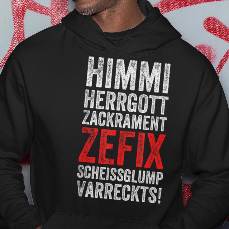 Himmi Herrgottzackramentzefixscheissglumpvarreckts Kapuzenpullover Lustige Geschenke