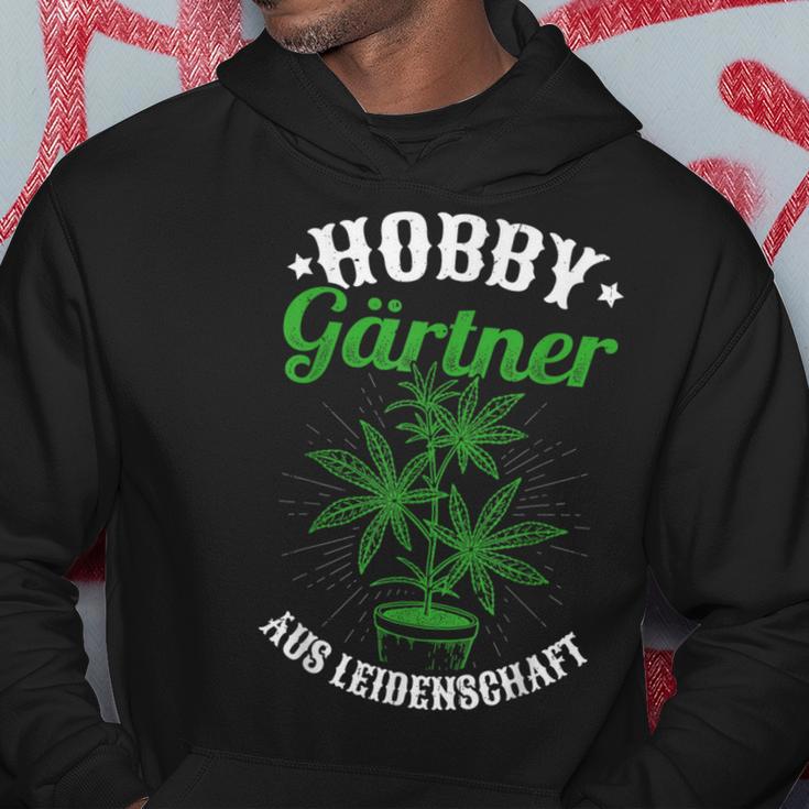 Hobby Gardener From Passion Garden Hemp Cannabis Motif Kapuzenpullover Lustige Geschenke