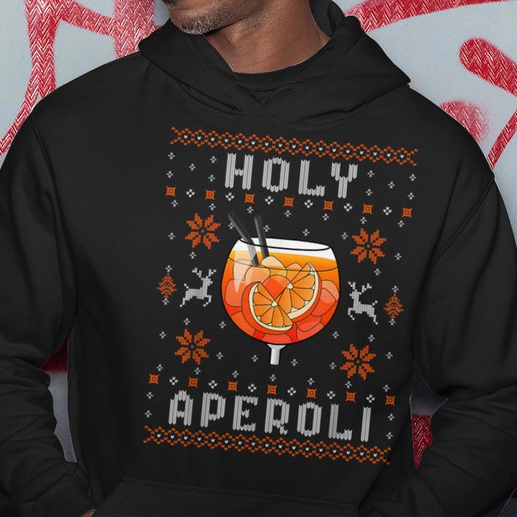 Holy Aperoli X Merry Spritzmas Spritz & Christmas Kapuzenpullover Lustige Geschenke