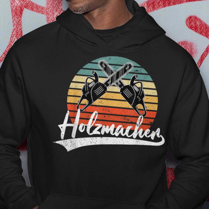 Holzfäller Holzflüsterer Chainsaw Tree Cutter Chainsaw Kapuzenpullover Lustige Geschenke