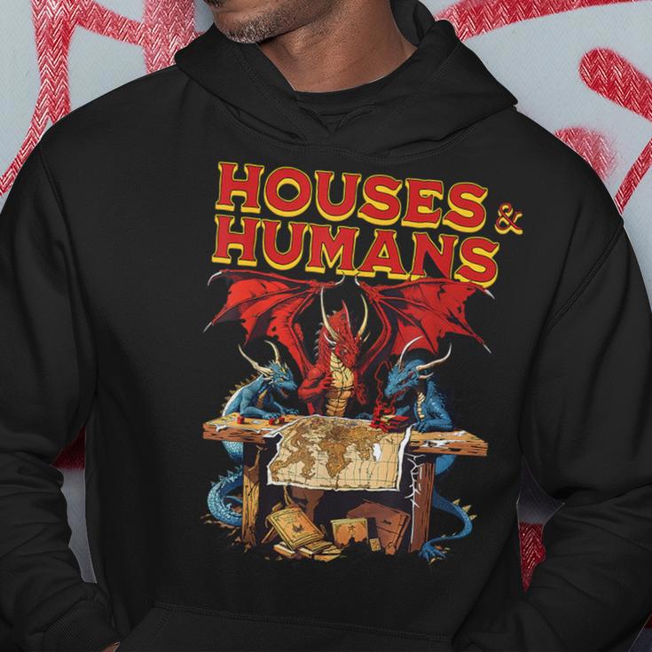 Houses And Humans Gamer Gamingintage Retro 90S Kapuzenpullover Lustige Geschenke