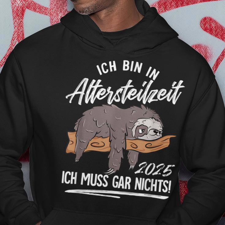 Ich Bin In Altersteilzeit 2025 Kapuzenpullover Lustige Geschenke