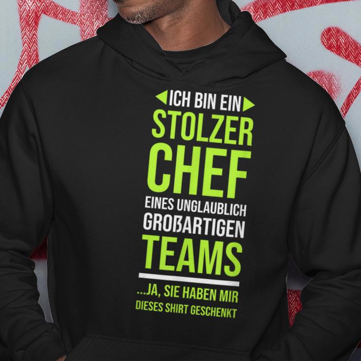 Ich Bin Stolzer Chef Boss Chef Kapuzenpullover Lustige Geschenke