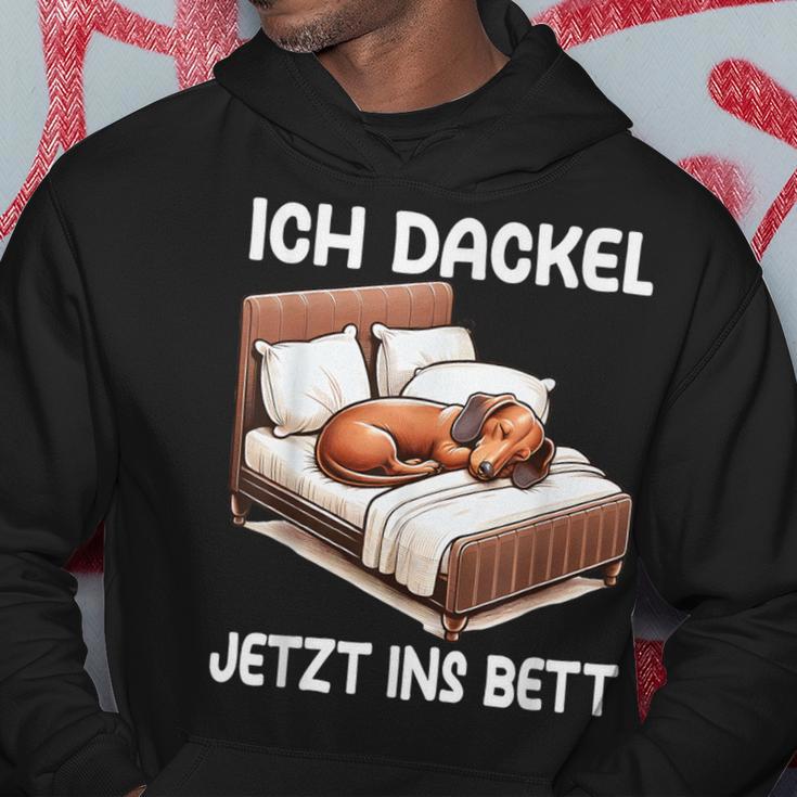 Ich Dachshund Jetzt Ins Bett Sleep Pyjama Kapuzenpullover Lustige Geschenke